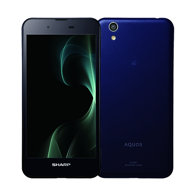 aquos sh-m04 ネイビー