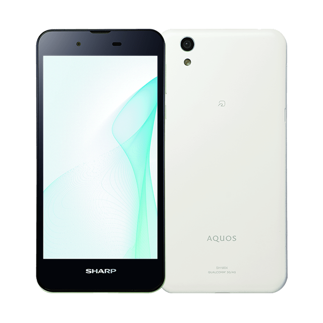 aquos sh-m04 ホワイト