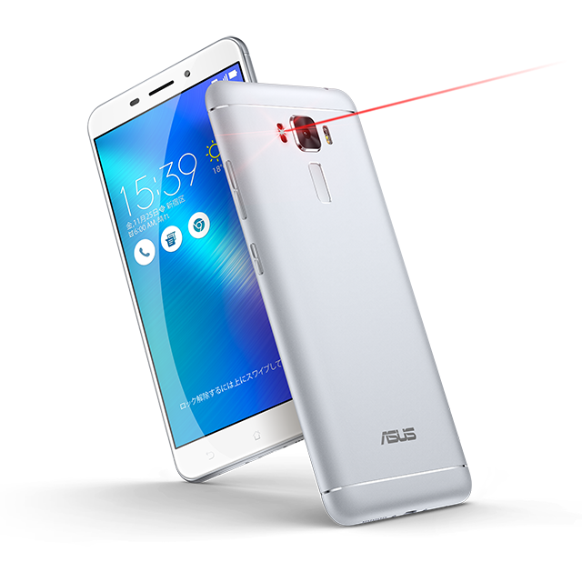 ZenFone 3 Laserシルバー