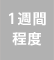 1週間程度