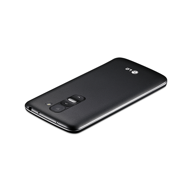 LG G2 mini for BIGLOBE ブラック angled-top