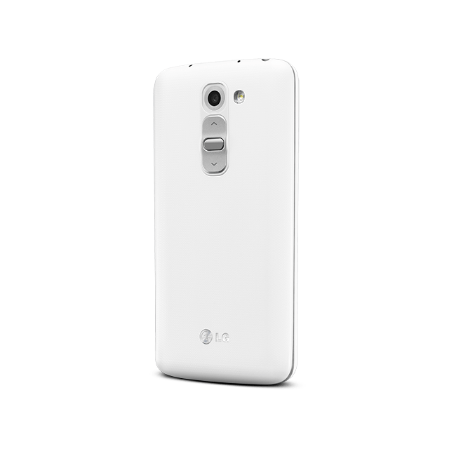 LG G2 mini for BIGLOBE ホワイト angled-back
