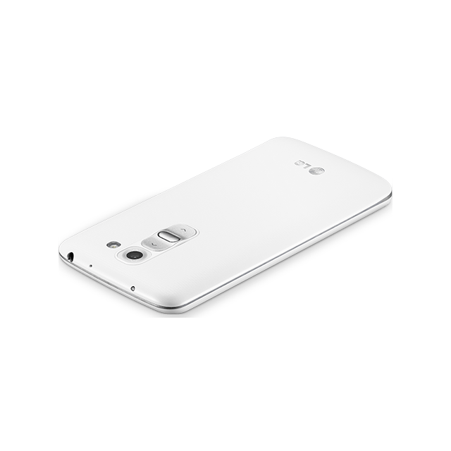 LG G2 mini for BIGLOBE ホワイト angled-top