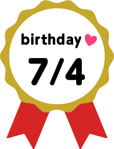 birthday 7/4