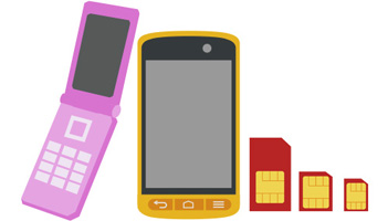 携帯電話とスマートフォン