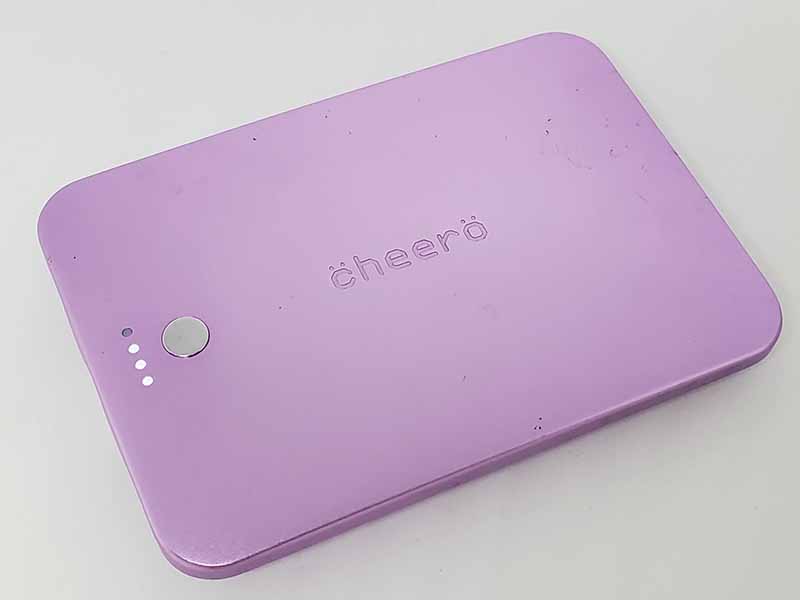 Cheeroのモバイルバッテリーは残量表示がデジタルインジゲーターで便利 しむぐらし Biglobeモバイル