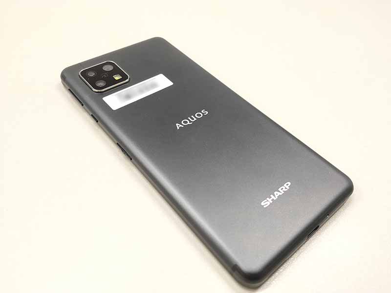 AQUOS sense4 ブラック - スマートフォン本体