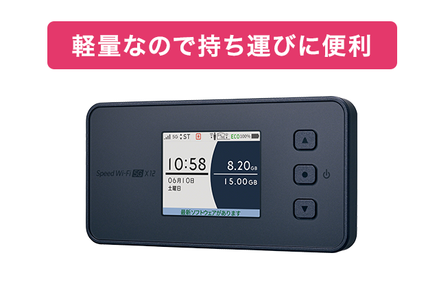 Speed Wi-Fi 5G X12