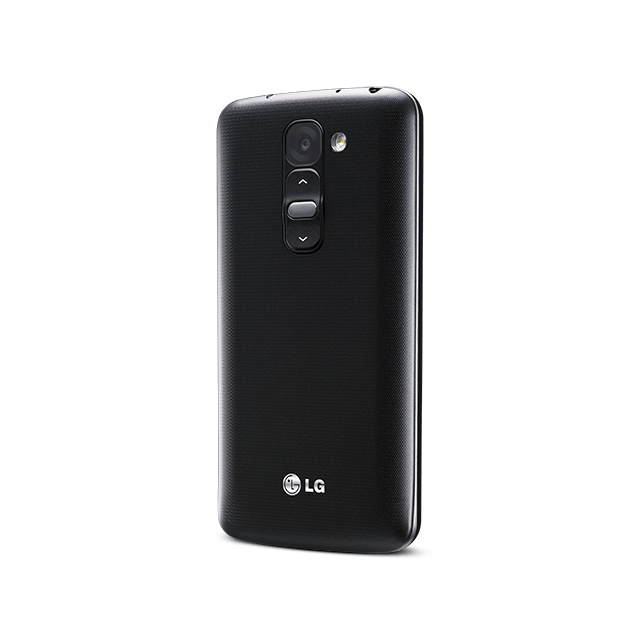LG G2 mini for BIGLOBE ブラック angled-back