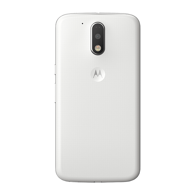 Moto G4 Plus ホワイト back