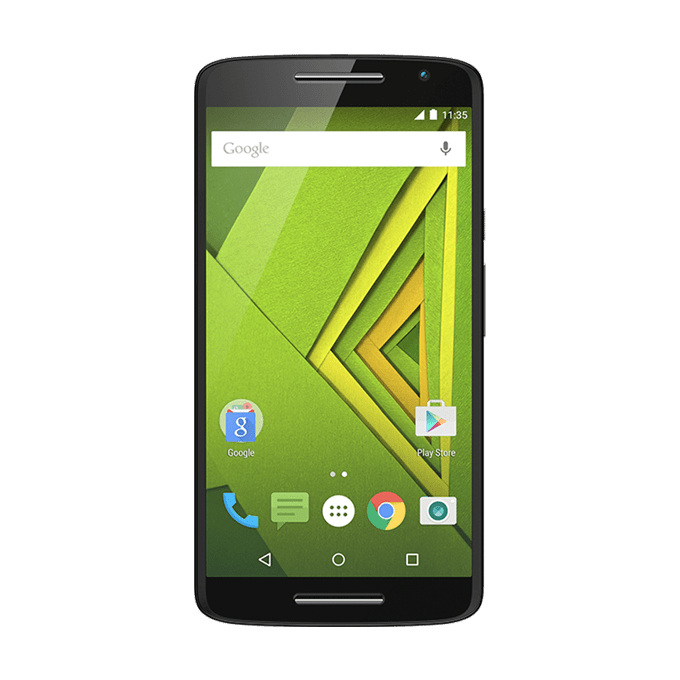 Moto X Play ブラック front