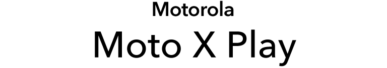 Motorola Moto X Play