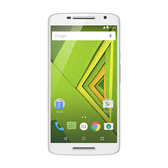 Moto X Play ホワイト front