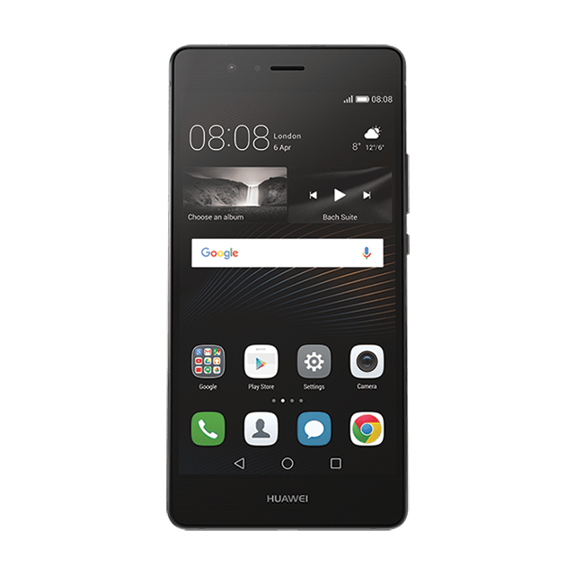 HUAWEI P9 lite ブラック front
