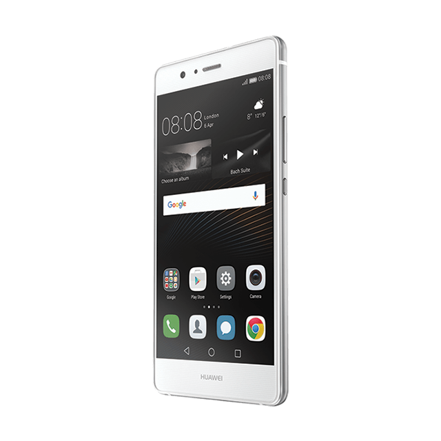 HUAWEI P9 lite ホワイト angled