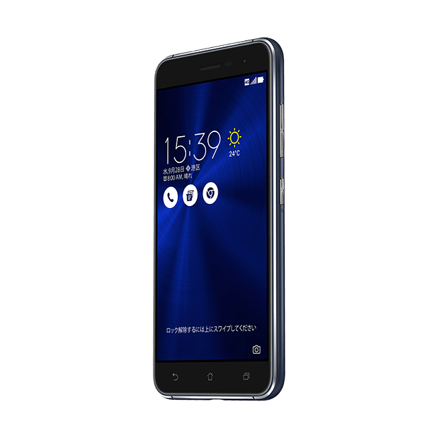 Zenfone3 ZE520KL ブラック 平行輸入 品スマートフォン/携帯電話