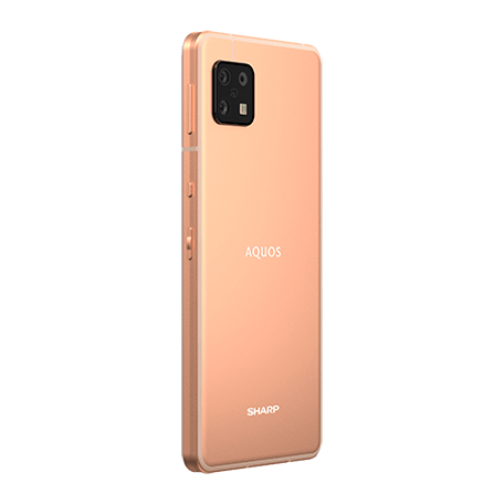 AQUOS sense6 カッパー angled-back
