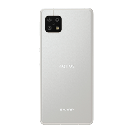 AQUOS sense6 シルバー back