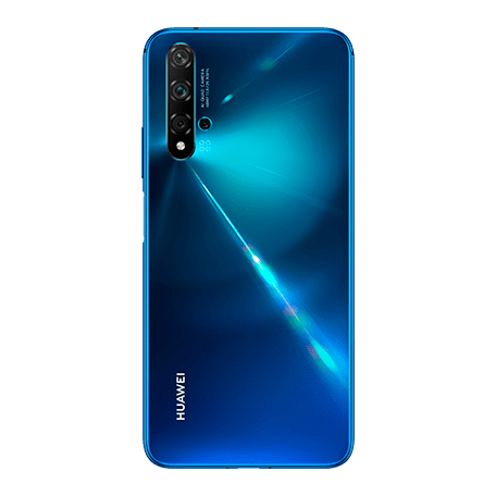 HUAWEI nova 5T ブルー back