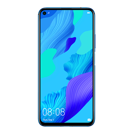 HUAWEI nova 5T ブルー front