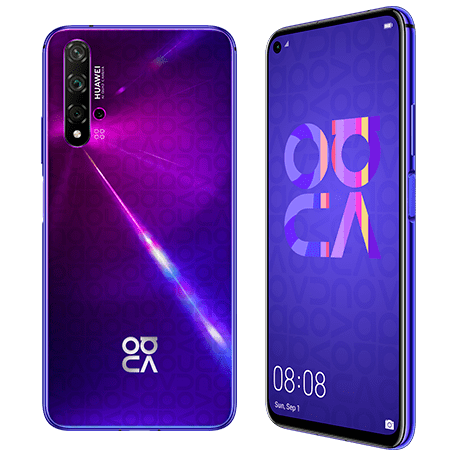 HUAWEI nova 5T パープル set
