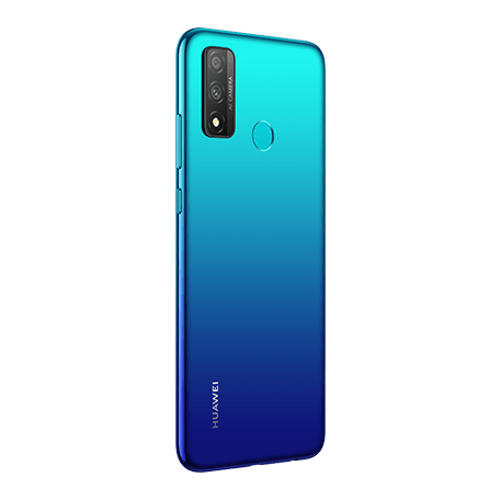 HUAWEI nova lite 3+ ブルー angled-back