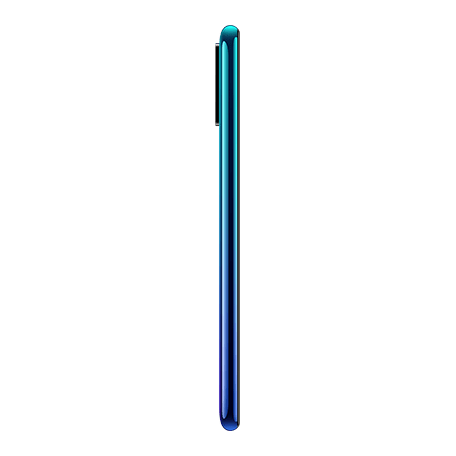 HUAWEI nova lite 3+ ブルー side-left