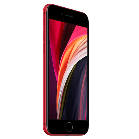 iPhone SE（第2世代） (PRODUCT)RED™ angledサムネイル