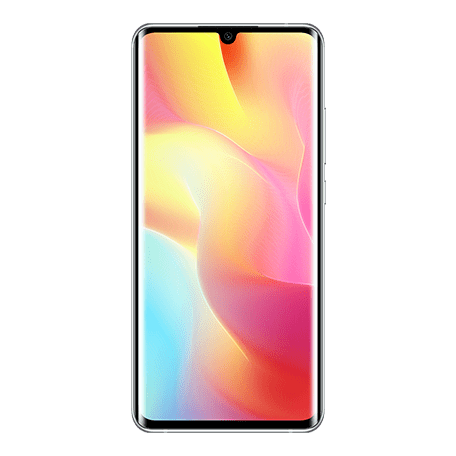 Mi Note 10 Lite ホワイト front