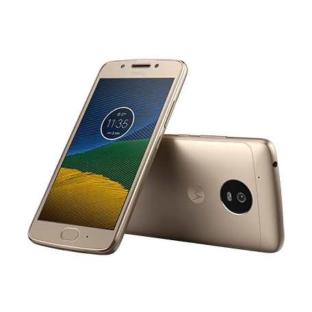 Moto G5 ゴールド set