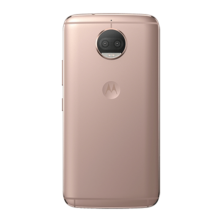 Moto G5s Plus ゴールド back