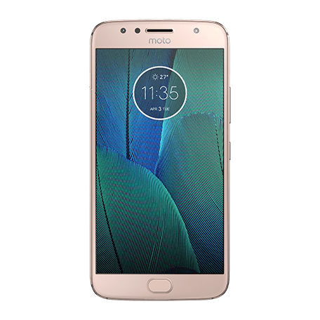 Moto G5s Plus ゴールド front