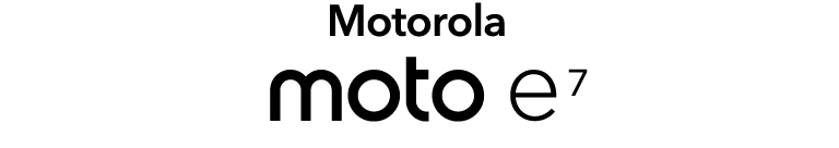 Motorola moto e7