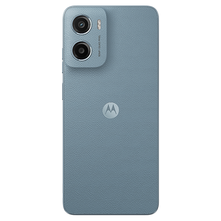 moto g05 ブルー(灰青) back