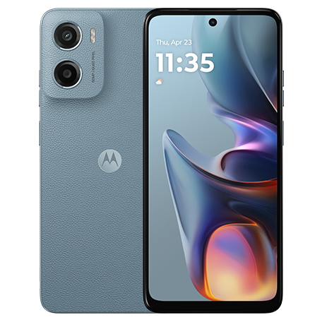 moto g05 ブルー(灰青) set