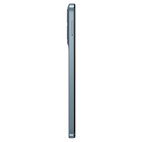 moto g05 ブルー(灰青) side-left