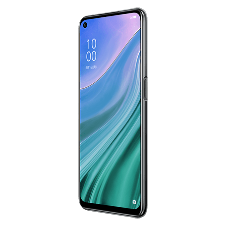 OPPO A54 5G ブラック angled