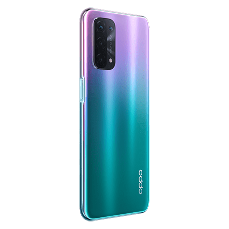 OPPO A54 5G パープル angled-back
