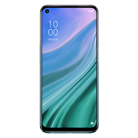 OPPO A54 5G パープル front