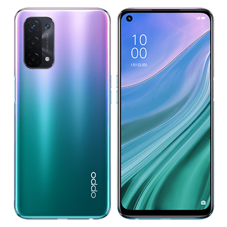 OPPO A54 5G パープル set