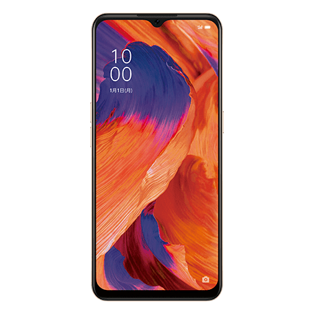 OPPO A73 オレンジ front