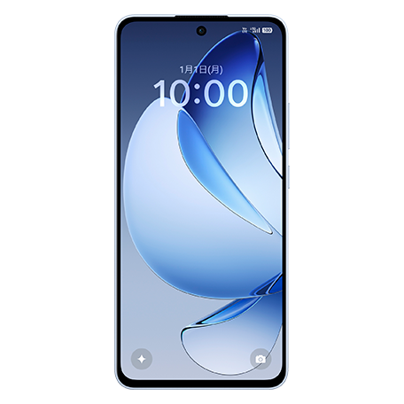 OPPO Reno13 A ブルー(薄2) front