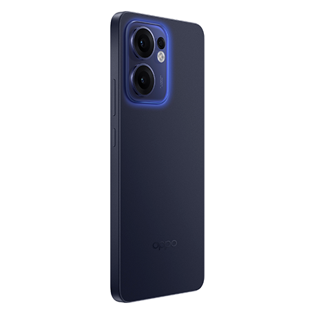 OPPO Reno13 A ネイビー angled-back
