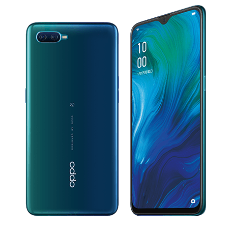 OPPO Reno A ブルー set