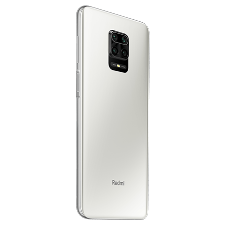 Redmi Note 9S ホワイト angled-back