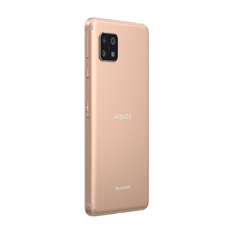 AQUOS sense4 カッパー angled-back