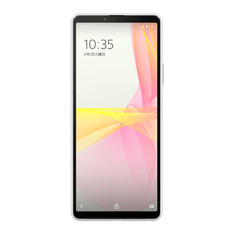 Xperia 10 III Lite ホワイト front