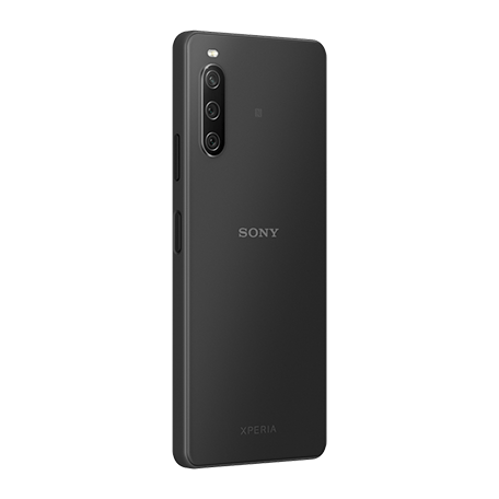 Xperia 10 IV ブラック angled-back