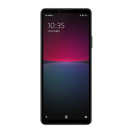 Xperia 10 IV ブラック frontサムネイル