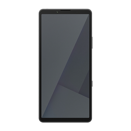 Xperia 10 VII ブラック front